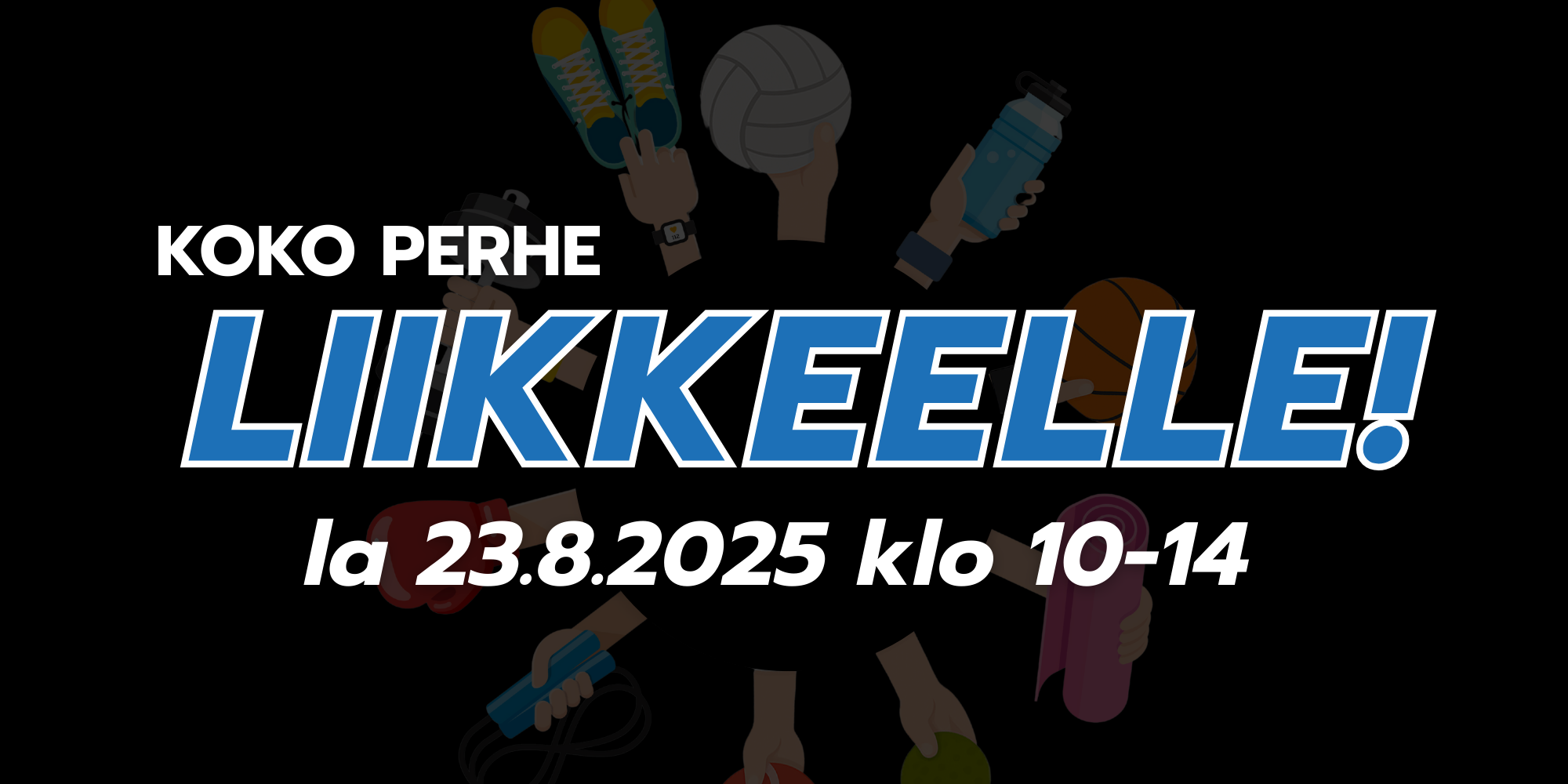 Liikkeelle! -tapahtuman logo